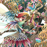 "Fairy Cages" - Top of the World Pop Up Greetings Card