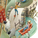 "Nursery Rhymes" - Top of the World Pop Up Greetings Card