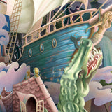 "Pirate Ship" - Top of the World Pop Up Greetings Card