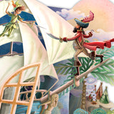 "Pirate Ship" - Top of the World Pop Up Greetings Card