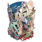 "Pirate Ship" - Top of the World Pop Up Greetings Card