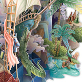 "Pirate Ship" - Top of the World Pop Up Greetings Card