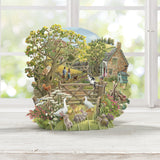"Countryside" - Top of the World Pop Up Greetings Card