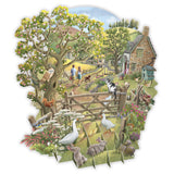 "Countryside" - Top of the World Pop Up Greetings Card