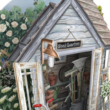 "Shed Quarters" - Top of the World Pop Up Greetings Card