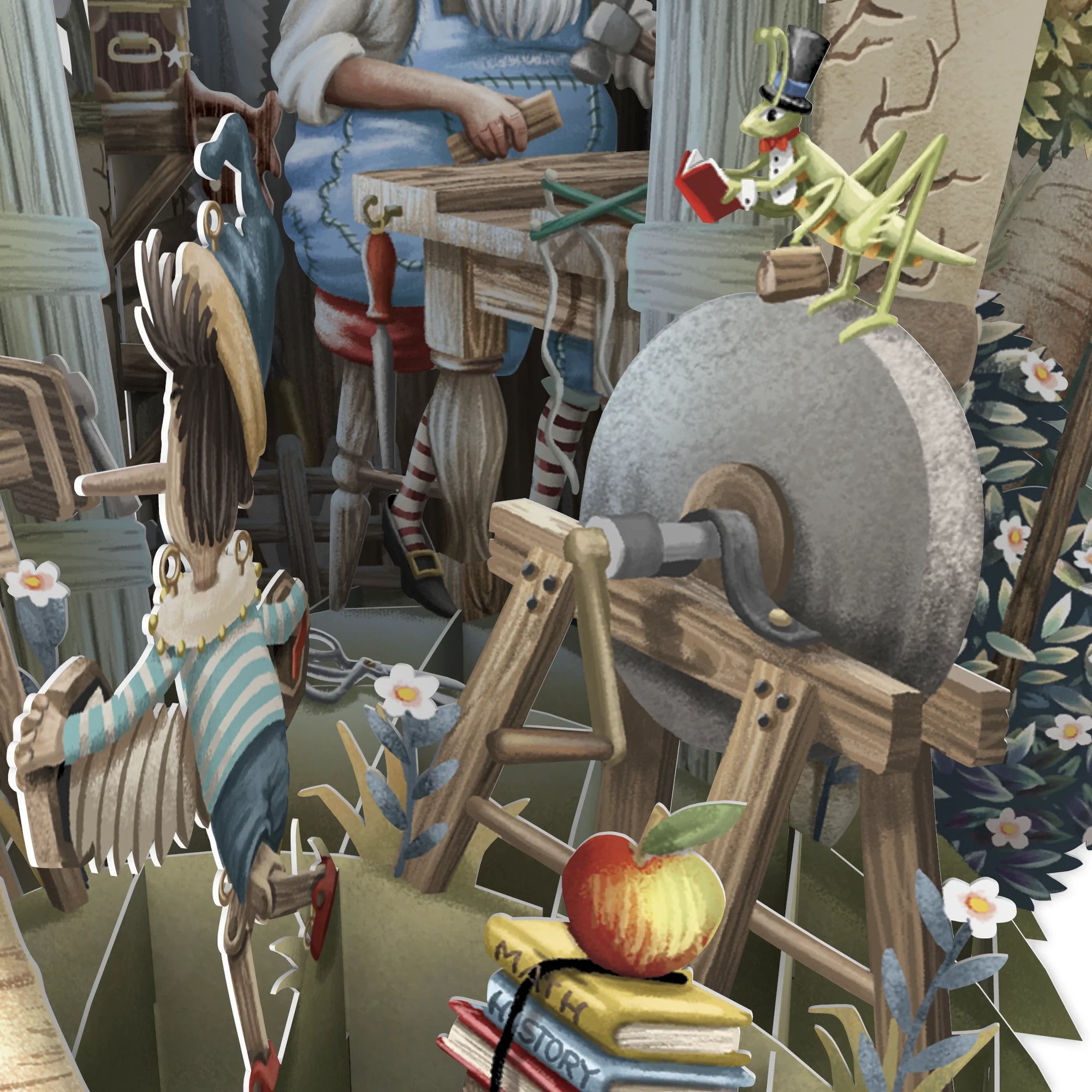 &quot;Pinocchio&quot; - Top of the World Pop Up Greetings Card