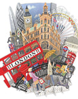 "London" - Top of the World Pop Up Greetings Card