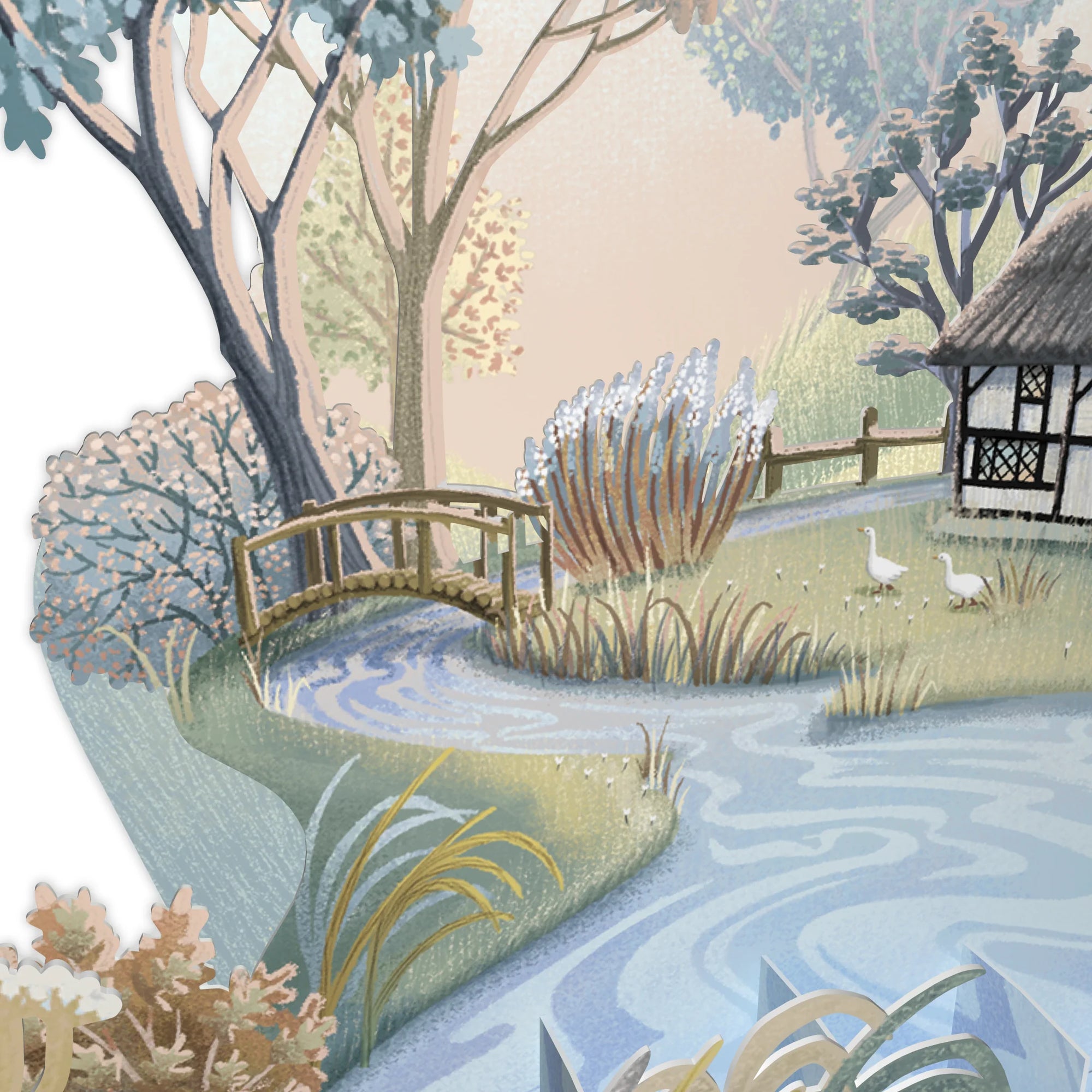&quot;Summer&quot; - Top of the World Pop Up Greetings Card