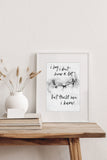 "Trust Me" Art Poster