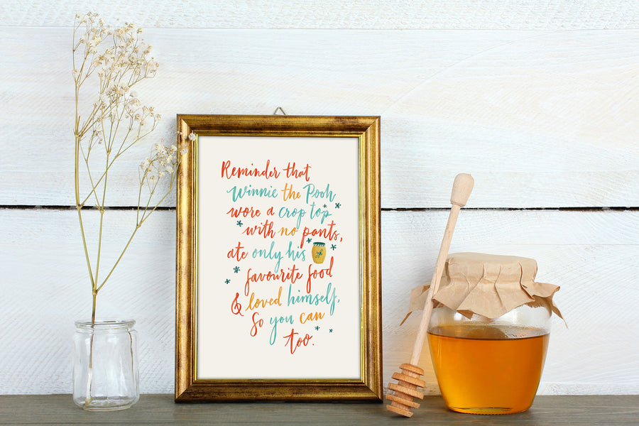 "Winnie" Art Poster