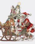 "Woodland Sleigh" - 3D Pop Up Christmas Card
