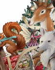 "Woodland Sleigh" - 3D Pop Up Christmas Card