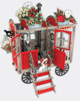 "Christmas Hut" - 3D Pop Up Christmas Card