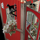 "Christmas Hut" - 3D Pop Up Christmas Card