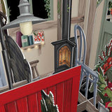"Christmas Hut" - 3D Pop Up Christmas Card