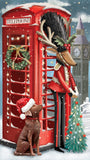 "Santa's Red Bus" - 3D Pop Up Christmas Card