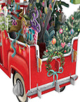 "Santa's Pickup" - 3D Pop Up Christmas Card