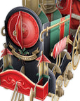 "Santa's Train" - 3D Pop Up Christmas Card