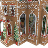 "Gingerbread House" - 3D Pop Up Christmas Card