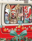 "Santa's Camper" - 3D Pop Up Christmas Card