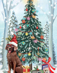 "Santa's Camper" - 3D Pop Up Christmas Card