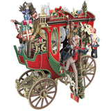 "Christmas Carol" - 3D Pop Up Christmas Card