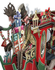 "Christmas Carol" - 3D Pop Up Christmas Card