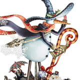 "Umbrella Sleigh" - 3D Pop Up Christmas Card