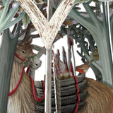 "White Lantern" - 3D Pop Up Christmas Card