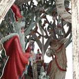 "White Lantern" - 3D Pop Up Christmas Card