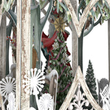 "White Lantern" - 3D Pop Up Christmas Card