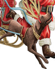 "Santa's Cat Sleigh" - 3D Pop Up Christmas Card
