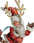 "Santa's Cat Sleigh" - 3D Pop Up Christmas Card