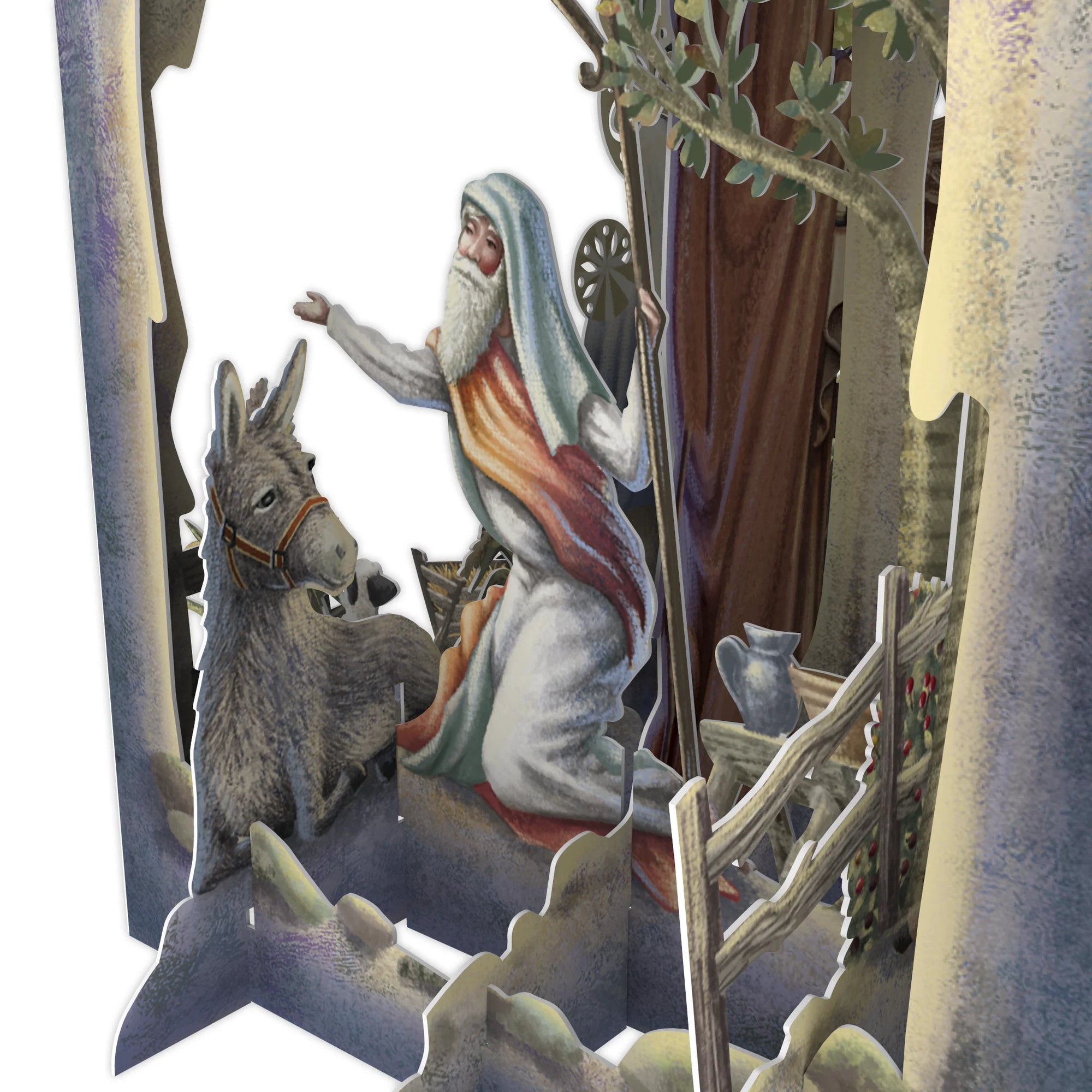 &quot;Bethlehem&quot; - 3D Pop Up Christmas Card