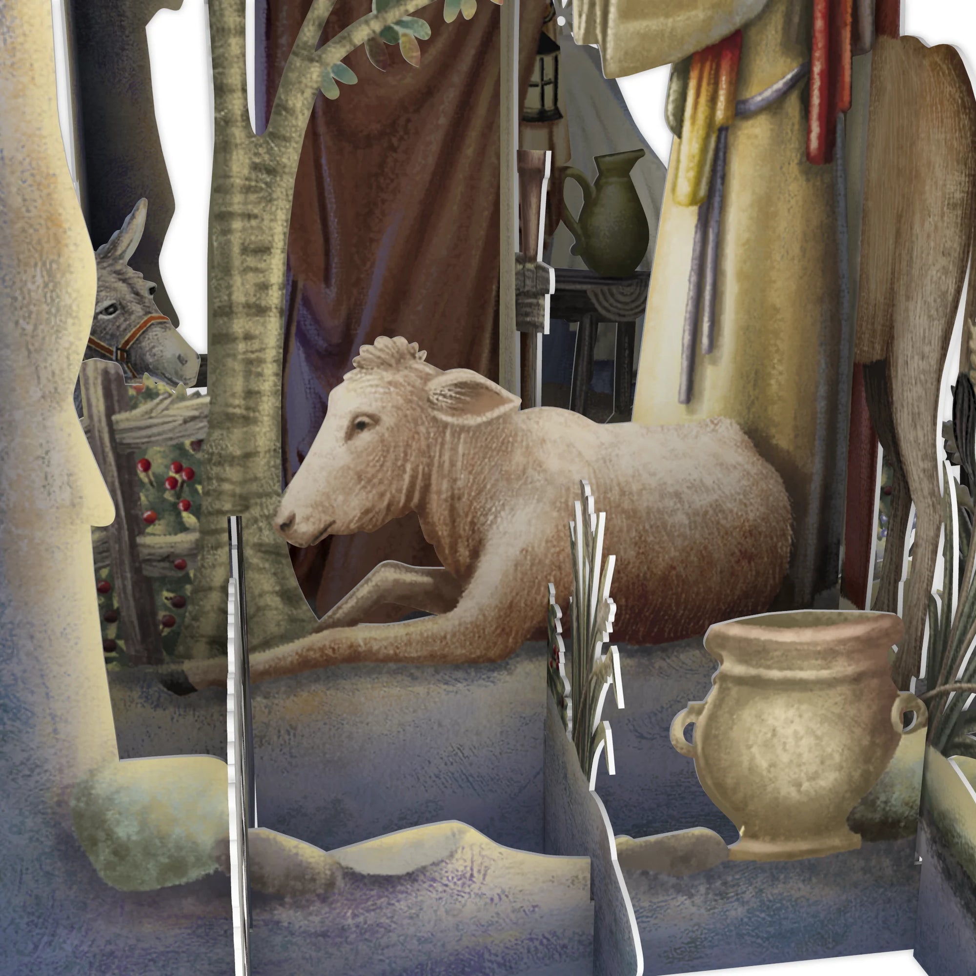 &quot;Bethlehem&quot; - 3D Pop Up Christmas Card