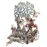 "Hare Racing" - 3D Pop Up Christmas Card
