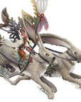 "Hare Racing" - 3D Pop Up Christmas Card