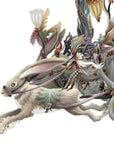 "Hare Racing" - 3D Pop Up Christmas Card