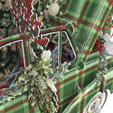 "Tartan Car" - 3D Pop Up Christmas Card