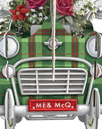 "Tartan Car" - 3D Pop Up Christmas Card