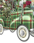 "Tartan Car" - 3D Pop Up Christmas Card