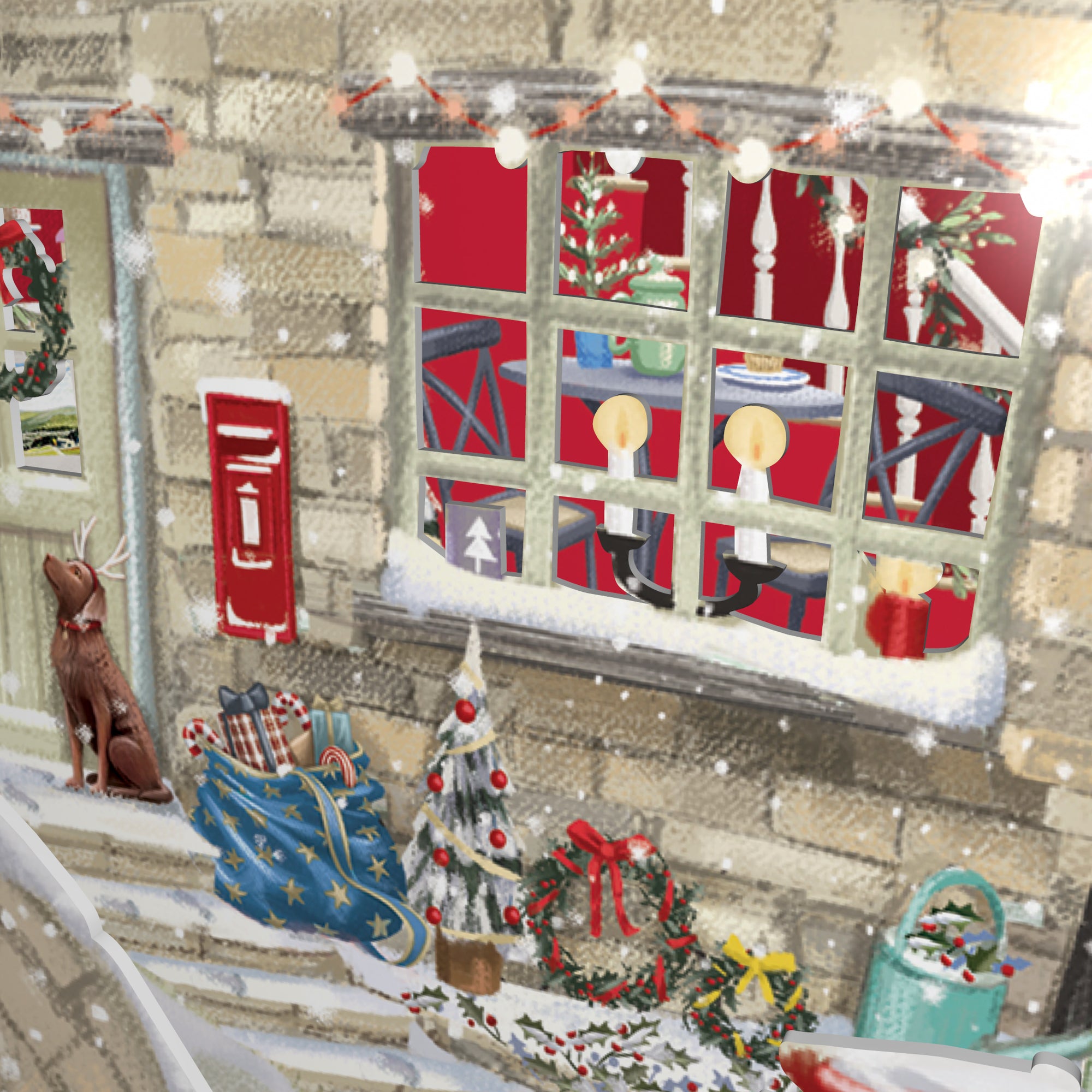 Christmas at the Old Post Office&quot; - Top of the World Christmas Card