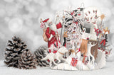 Santa & Fairy Pop Up Christmas Card