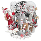 Santa & Fairy Pop Up Christmas Card