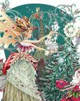 Me&McQ Fairy Queen 3D Card Pop Up Card Christmas Card