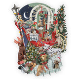 Me&McQ Doggie 3D Card Pop Up Card Christmas Cards