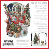 Doggie 3D Pop Up Christmas Cards