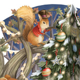 "Christmas Bunnies" - Top of the World Christmas Card