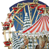 "Christmas Carousel" - Top of the World Christmas Card