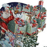 "Santa's Express" - Top of the World Christmas Card